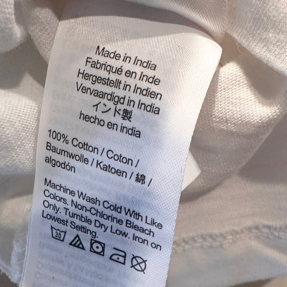 J. Crew White Ruffled Sleeveless Blouse New with tag - Picture 6 of 6